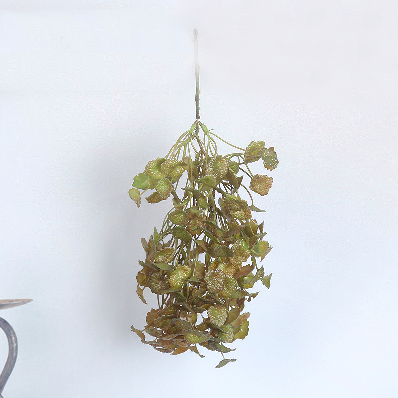 Artificial Plant Wall Hanging Rattan Manufacturers Direct Plastic Flower Simulation Bellwillow Hanging Wall Hanging Basket Plastic False Flowers Specification drawing