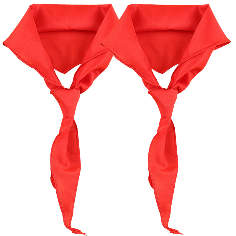 红领巾全棉布批发1.2米棉绸布不缩水小学生红领巾 成人红领巾