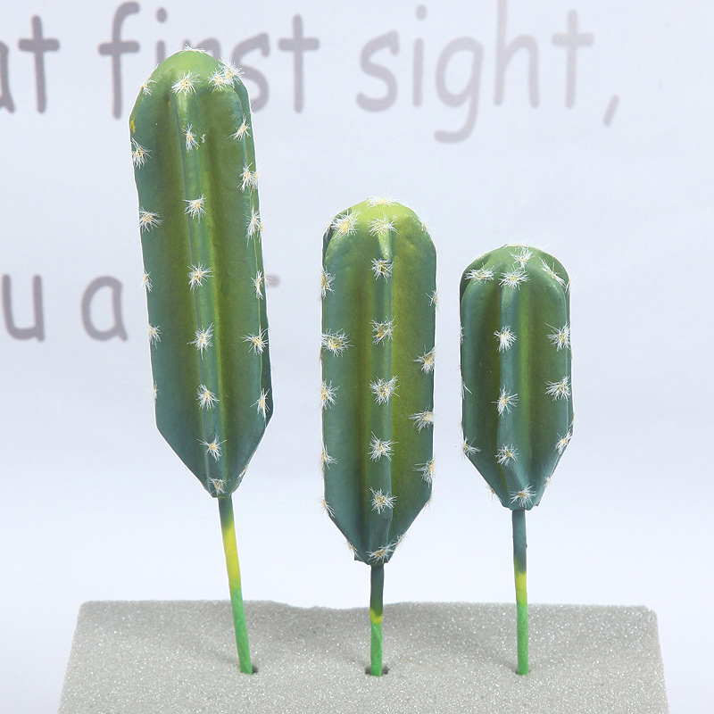 Factory Direct Sales Simulation Succulent Fairy Stick Office Home Decoration Indoor Pot Cross-Border E-Commerce Application Scenario