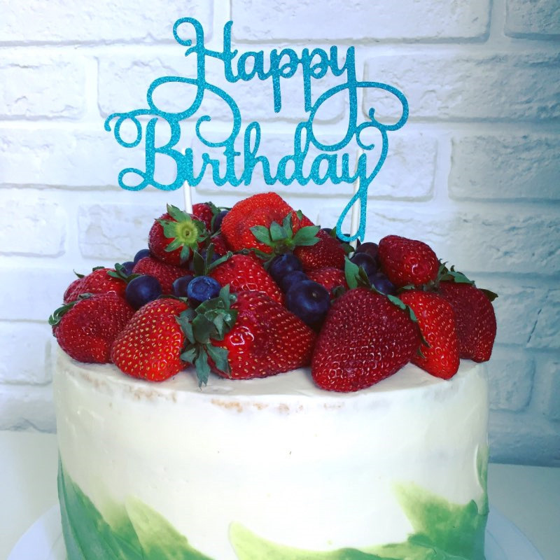 生日装饰蛋糕插牌插签 happy birthday生日快乐蛋糕插牌 现货批发