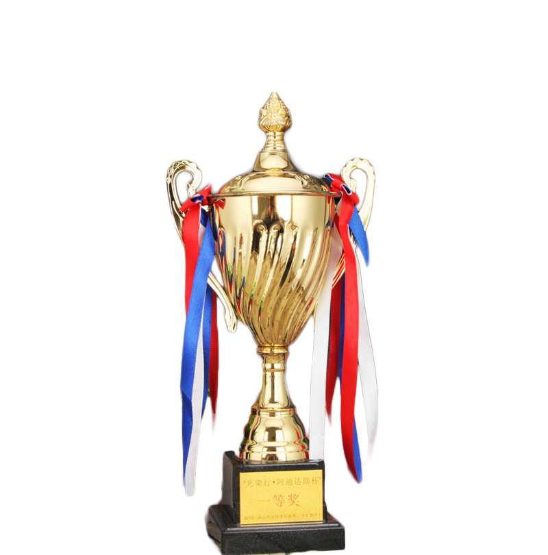 Wholesale manufacturer of metal trophies, school competition championship trophies, wholesale of metal handicraft trophies for logo Item Picture