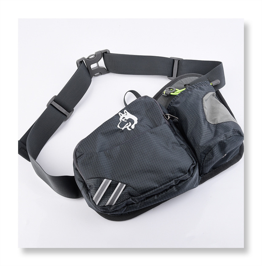 Wholesale of outdoor men's and women's waist bags, multi-level collection wallets, outdoor fitness close-fitting running bags Item Picture