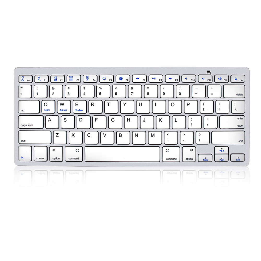 ipad平板蓝牙键盘 超薄便携式 无线蓝牙键盘  多色可选 厂家直销详情图1