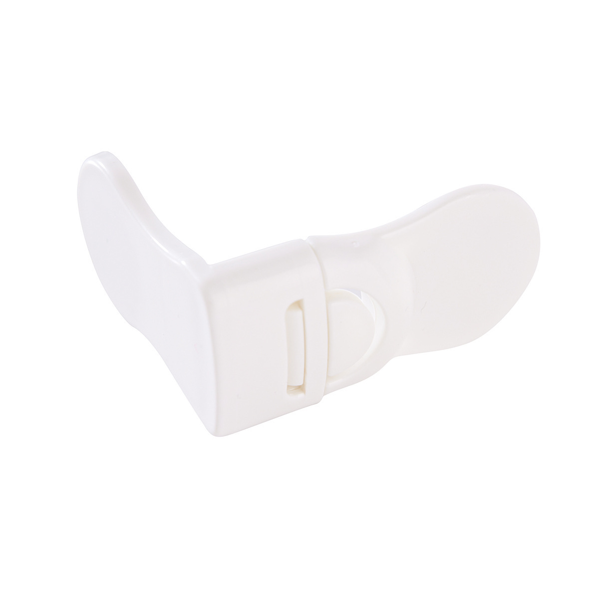 New corner lock Children's multi-purpose safety right Angle lock cabinet door lock infant protection baby drawer lock Specification drawing