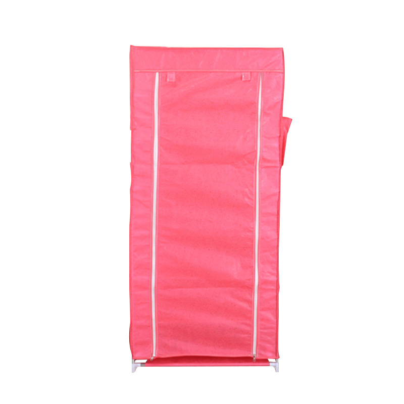 Factory direct sales of modern simple home iron tube custom Oxford cloth shoe cabinet Item Picture