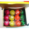 ：/宠物狗实心橡胶球/荧光宠物弹力球/实心弹力橡胶球/宠物玩具球/宠物实心球白底实物图