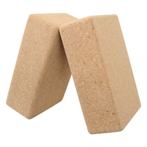 厂家直销高密度软木瑜伽砖 瑜珈舞蹈砖辅助砖块批发定制