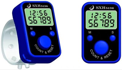 New type of finger counter, electronic counter for chanting Buddha's name with time ring, direct sales from the manufacturer Item Picture