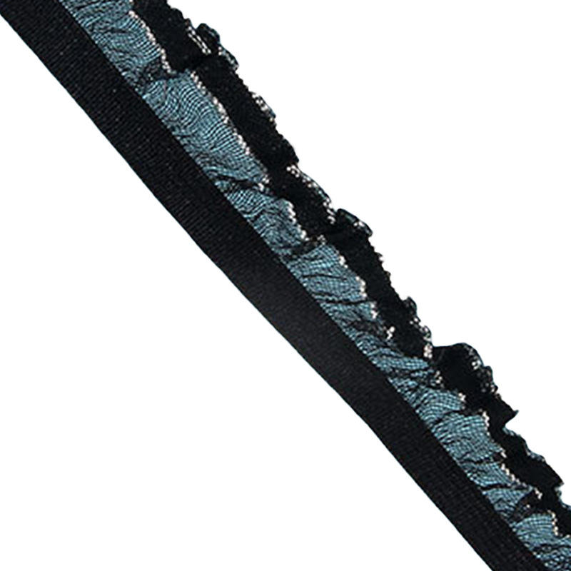Manufacturers Direct Sales Of Wooden Ear Lace Belt Clothing Accessories Nylon Lace Belt Diy Handmade Wooden Ear Lace Nylon Belt Item Picture