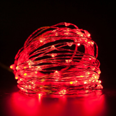 DC12V copper wire light string, 50M500 leds, 50m / 30m / 20m Christmas decorative lights, fireworks and colored lights Application Scenario