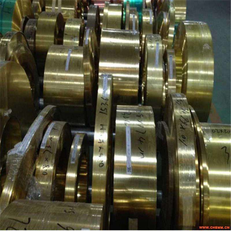 مواد النحاس الصلبة من طراز H65 المعدنية الصلبة، H62 المرنة، حزام النحاس C2680 H68 من رقيق النحاس Specification image