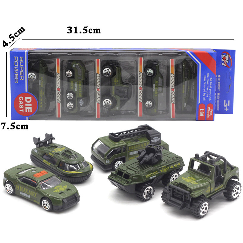 新款合金车套装 玩具汽车套装 车模型 合金模型 儿童玩具 滑行车详情图5