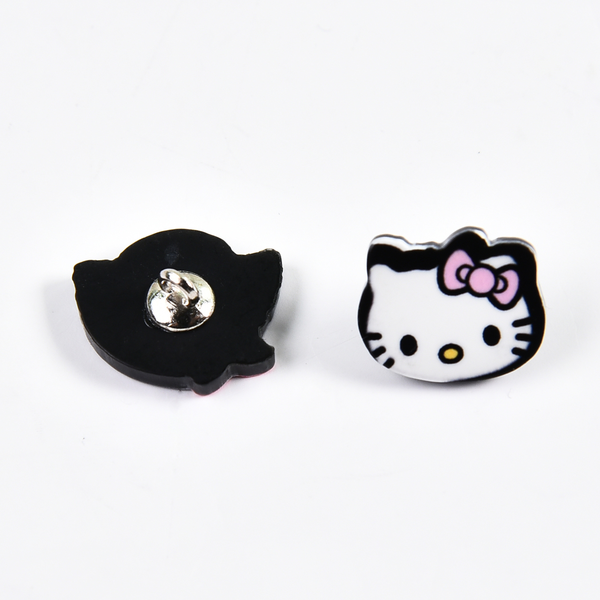 A domestic trend manufacturer customizes a variety of high-end animal children's clothing button plastic cartoon fruit animal color buttons Item Picture