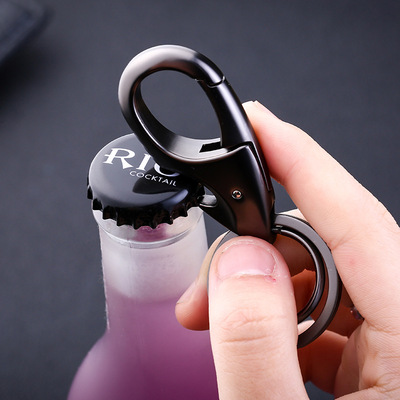 傲玛新款合金钥匙扣带开瓶器功能礼品广告定制钥匙链OM127详情图3