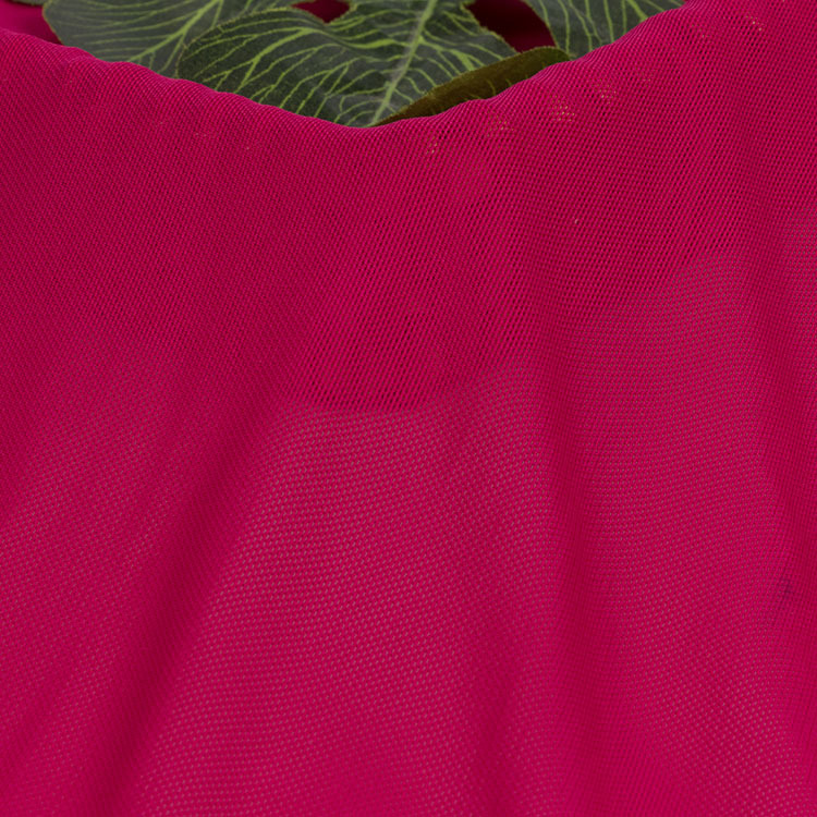 Wholesale of 70D elastic nylon mesh fabric, warp knitted elastic fabric, nylon women's underwear and clothing mesh fabric Specification image