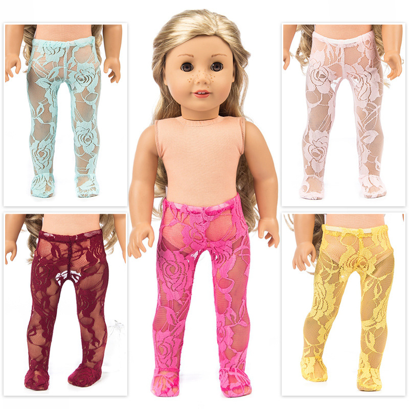 18-inch American girl doll clothes, leggings, doll lace stockings, various new styles wholesale Specification image