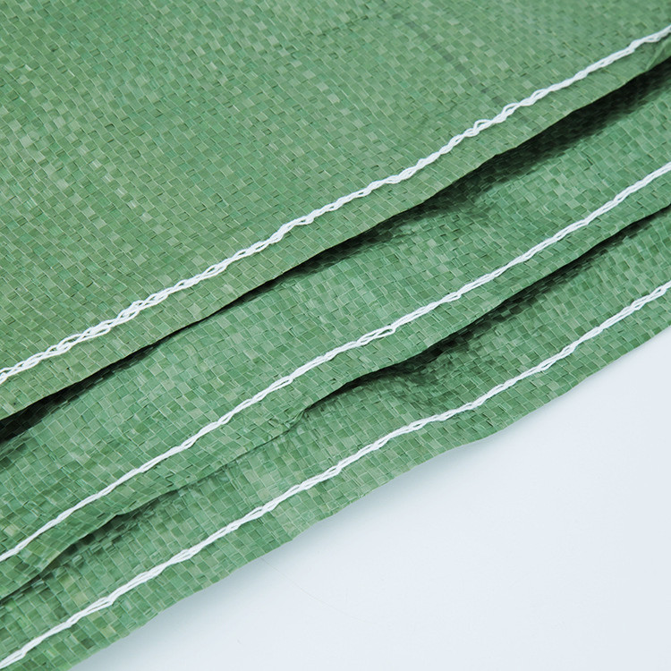Guangdong manufacturer direct sales of green plastic woven bags, snake skin bags, long strip gunny bags, fabric packing bags and woven bags details Picture
