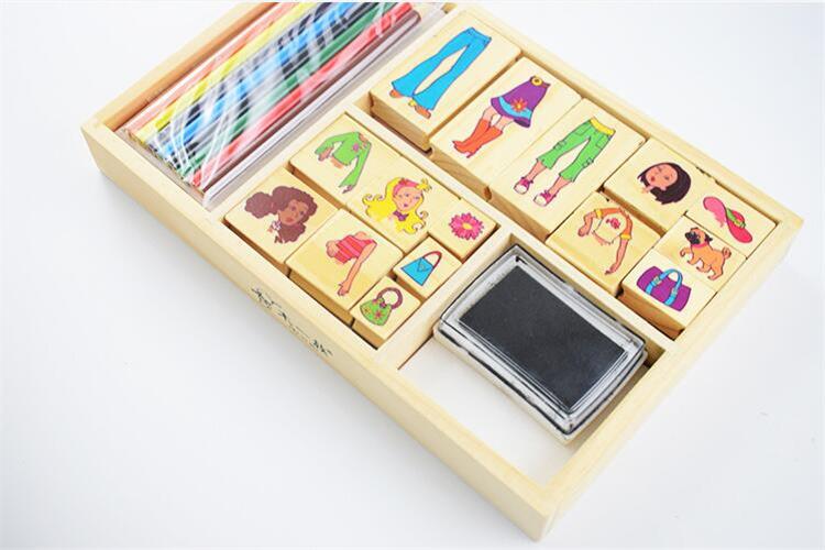 Children's educational seal toy set DIY combination seal set details Picture