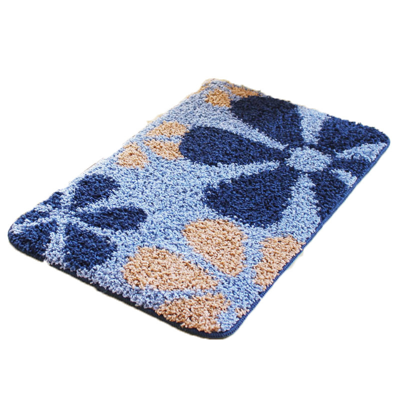 Summer wave floor mat bent yarn entry door mat bedroom absorbent mat bath mat wholesale non-slip mat Item Picture