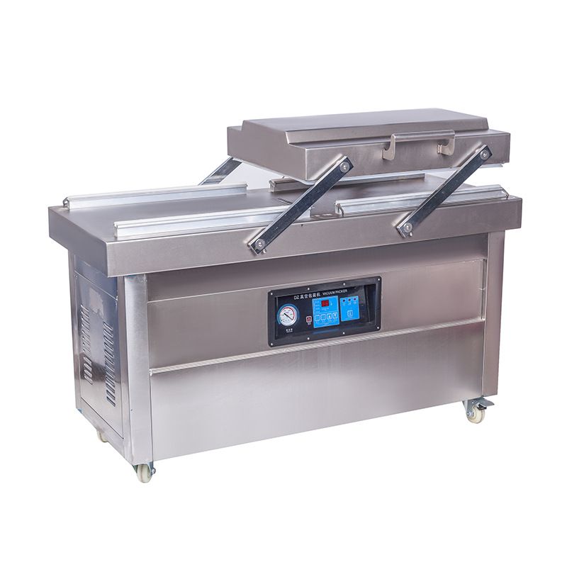 DZ500-2SA automatic food vacuum packaging machine, dry and wet rice and tea sealing machine, double-chamber vacuum pump Specification image