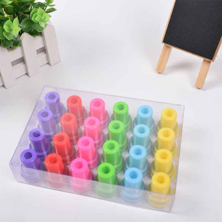 Teacher's homework evaluation and correction plastic seal, cute cartoon children's toy seal Application Scenario