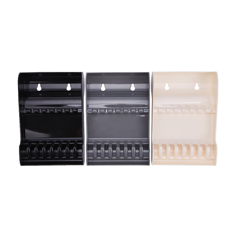 shanilak's new transparent scissors storage rack, a dedicated hair salon scissors stand display box, anti-slip, stable and practical tool for other hair care products Item Picture
