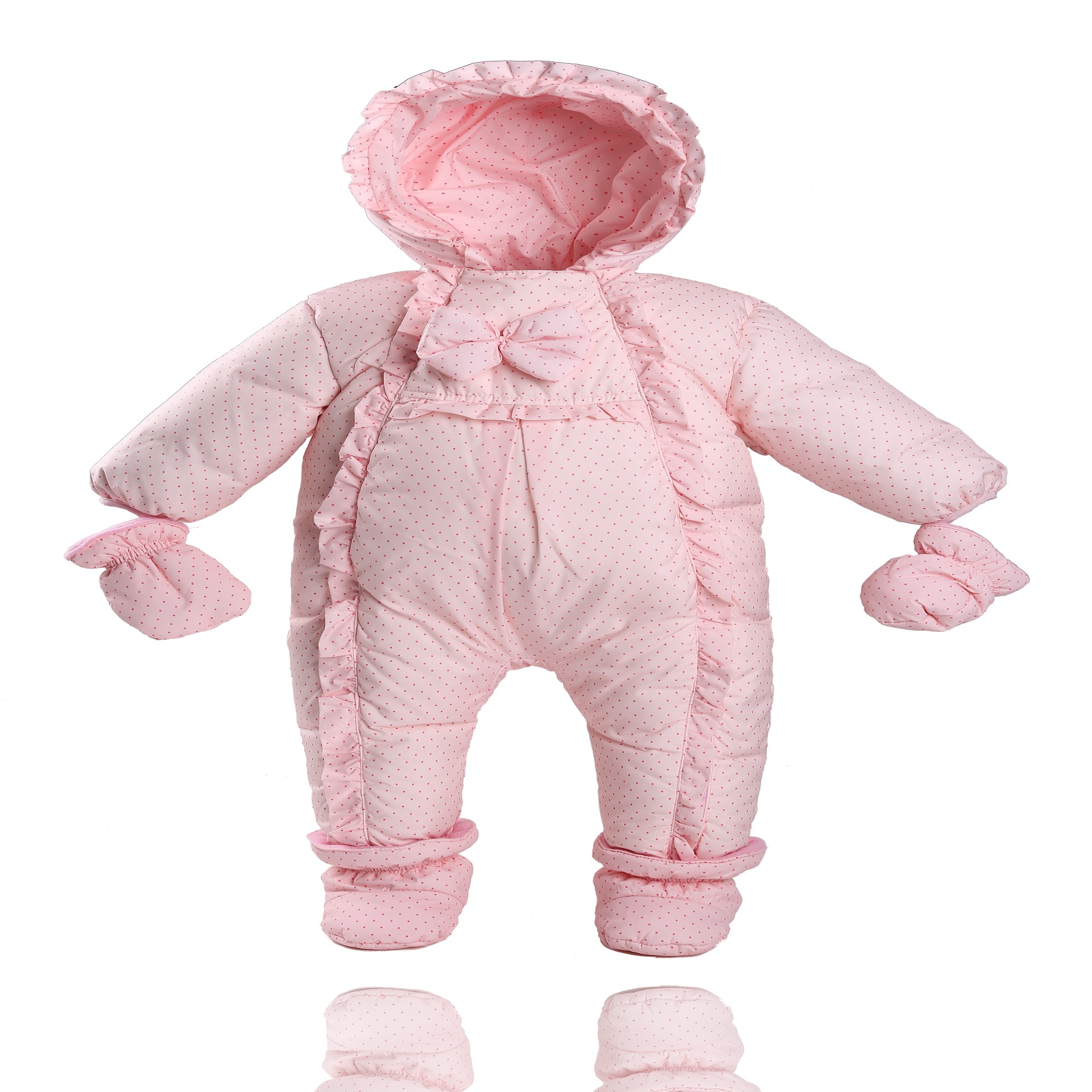2018 new style baby one-piece down jacket, thickened one-piece coat for newborn children, Hayi, one-piece consignment Specification image