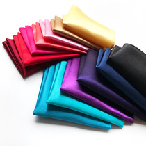 38 color handkerchief small square scarf color T-square scarf tie one color square formal suit pocket towel manufacturers direct sales