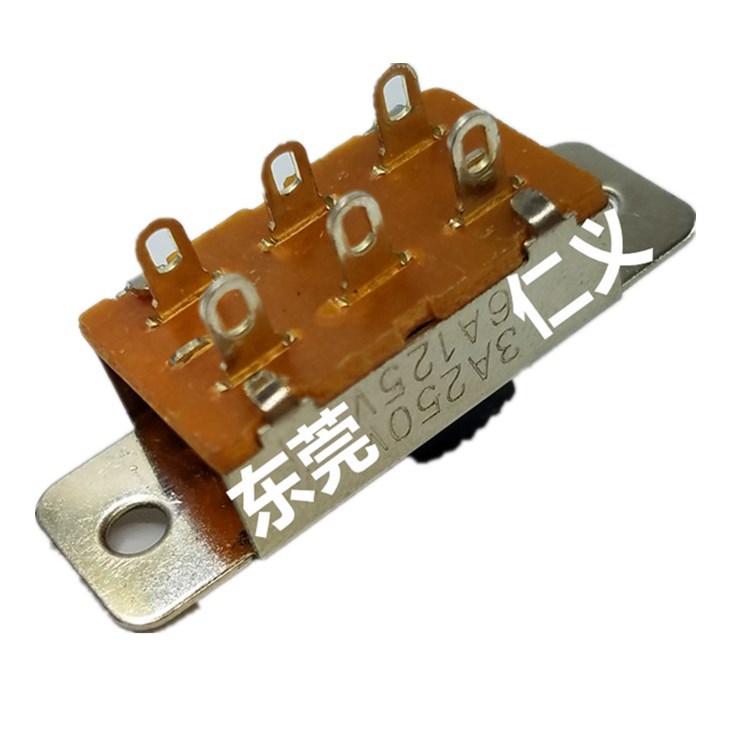 SS23F19 voltage conversion 2-position 3-pin treadmill sliding switch shredder toggle switch bipolar three-position