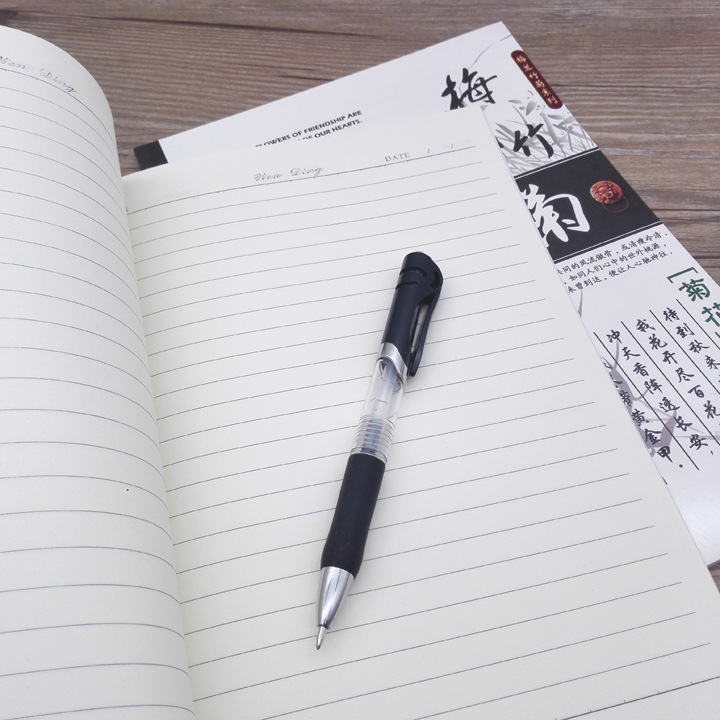 C1316 18K whiteboard Meilan bamboo chrysanthemum notebook Notepad car line this Yiwu 2 yuan store stationery Application Scenario