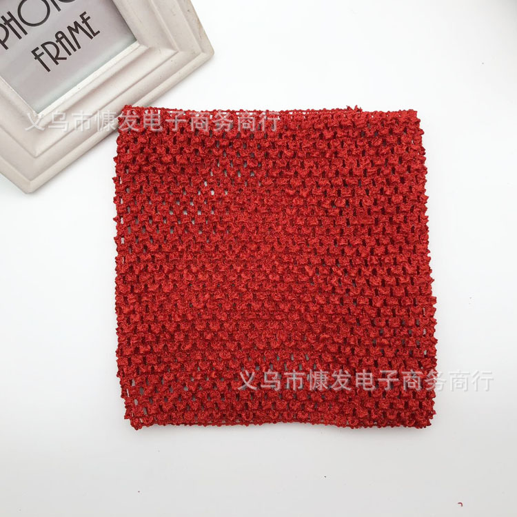 9-inch 20.23cm European and American mesh puffy skirt top, diy strapless children's dress, elastic crotch Specification image