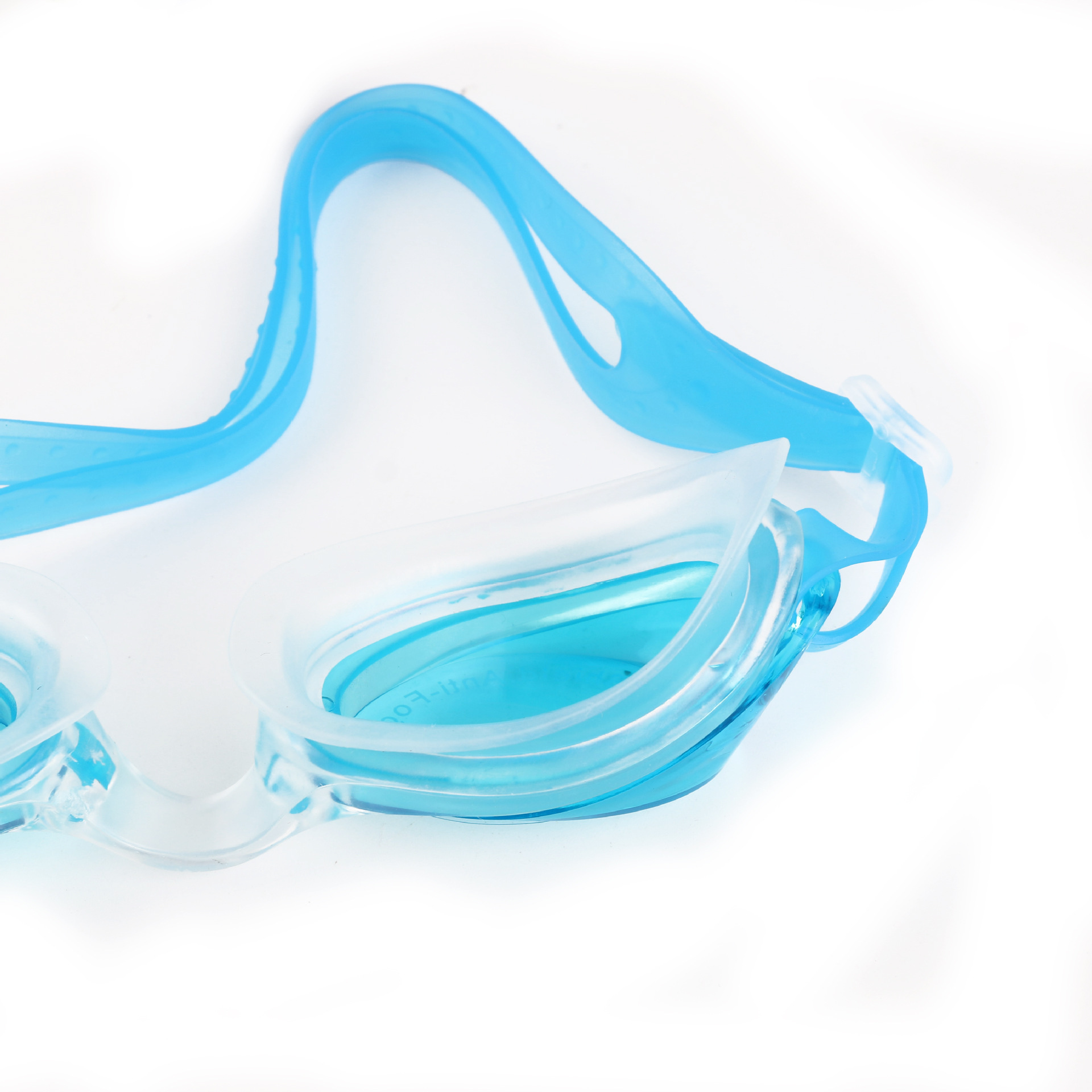 High-definition anti-fog swimming goggles, swimming pool safety protection swimming goggles, outdoor beach swimming silicone swimming goggles wholesale Item Picture