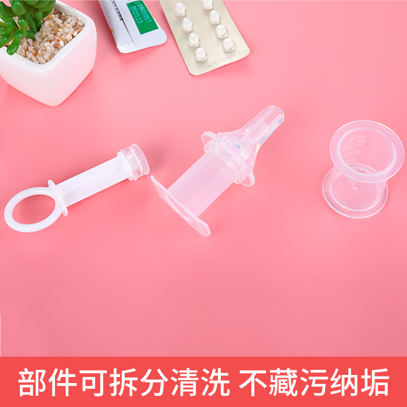 Silica gel feeder baby syringe feeder into both sides of the liquid anti - choking nipple feeder wholesale Application Scenario