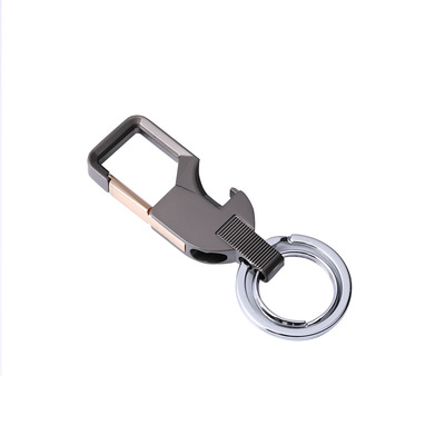 厂家直销傲玛新款合金汽车钥匙扣男士腰挂钥匙链可定制广告OM176详情图5