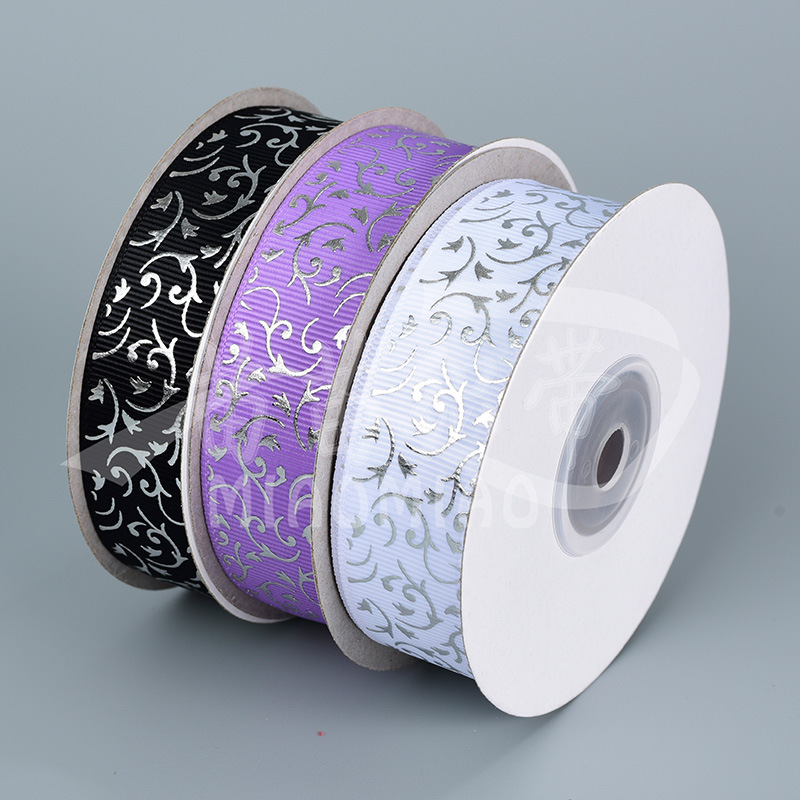 Exquisite Gold Hot Silver Printing Webbing Style Variety Polyester Printing Webbing Colorful Star Decoration Webbing Specification drawing