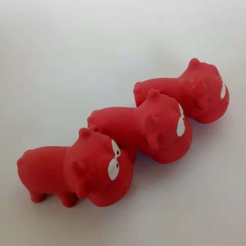 狗狗乳胶宠物玩具货源新颖 款式多  愤怒红牛