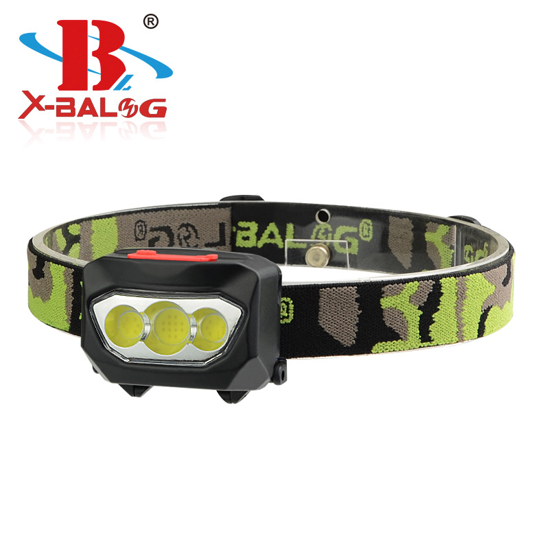 多功能COB强光USB充电头灯户外便携夜钓徒步骑行散光led 防水头灯