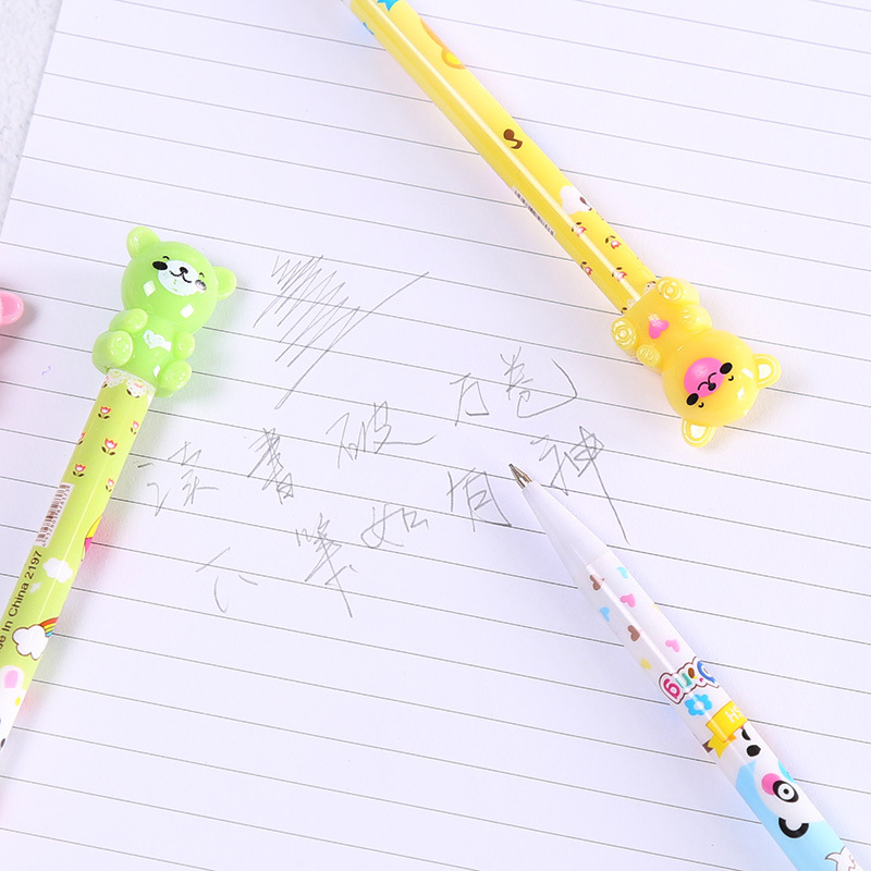 Childlike Stationery Cartoon Activity Pencil 0.5/0.7 Student Automatic Pencil Office Learning Stationery Supplies Pencil Specification drawing