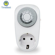 Air conditioner timing switch socket 24-hour cycle intelligent timing socket timer switch