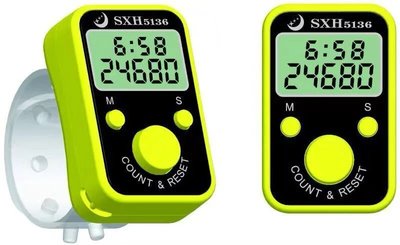 New type of finger counter, electronic counter for chanting Buddha's name with time ring, direct sales from the manufacturer details Picture