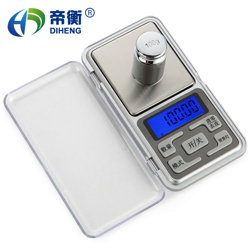 Mini Mobile Electronic Balance Gift Precision Jewelry Scale Electronic Pocket Table Portable Palm Scale details Picture