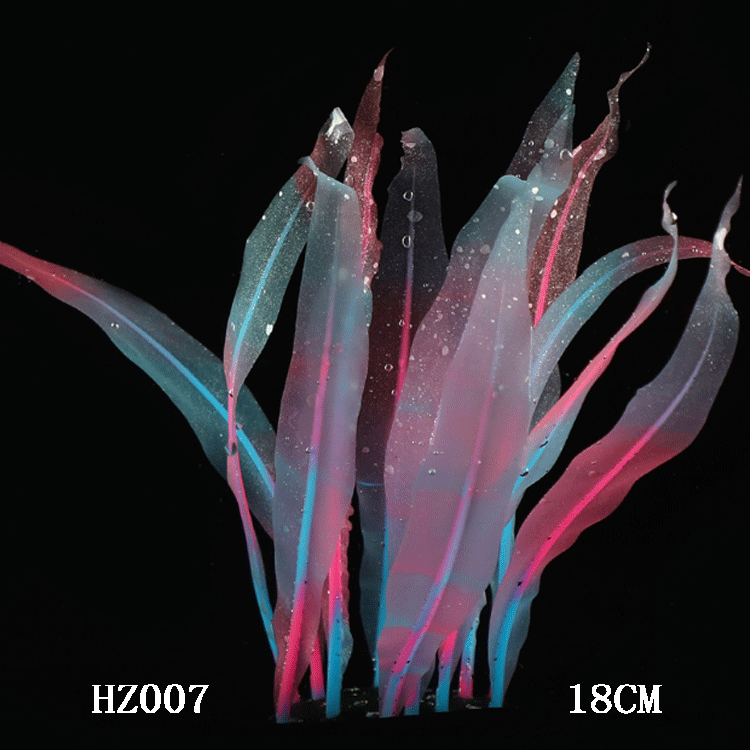 Aquarium fish tank landscape decoration Silicone simulation soft coral - kelp M25cm/S18cm Application Scenario