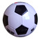 现货PVC黑白足球 pu机缝足球 3号4号5号训练比赛中小学生足球防爆图