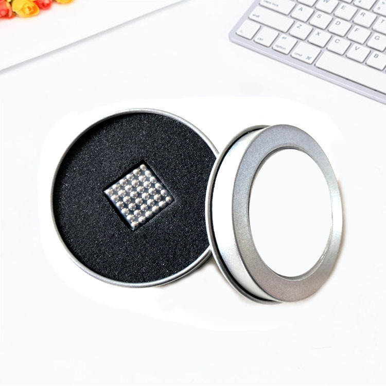 魔方磁力巴克球镀镍3mm216颗减压魔方磁力益智拼搭礼物磁铁积木