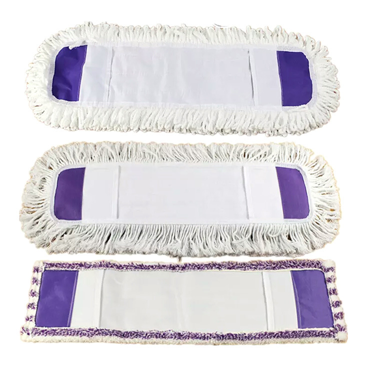 Factory price wholesale large flat mop, wooden floor flat fiber flat push cloth mop, lazy mop Application Scenario