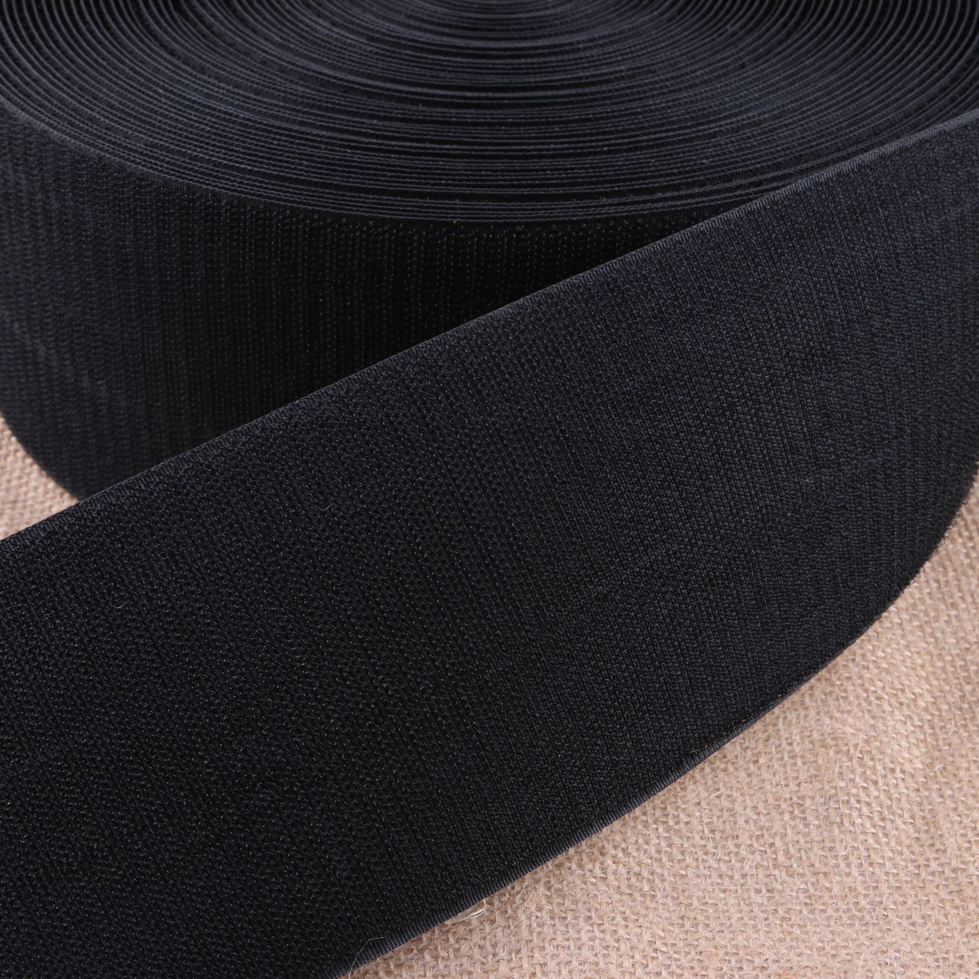 黑白魔术贴/无胶粘扣带/箱包鞋帽辅料细节图