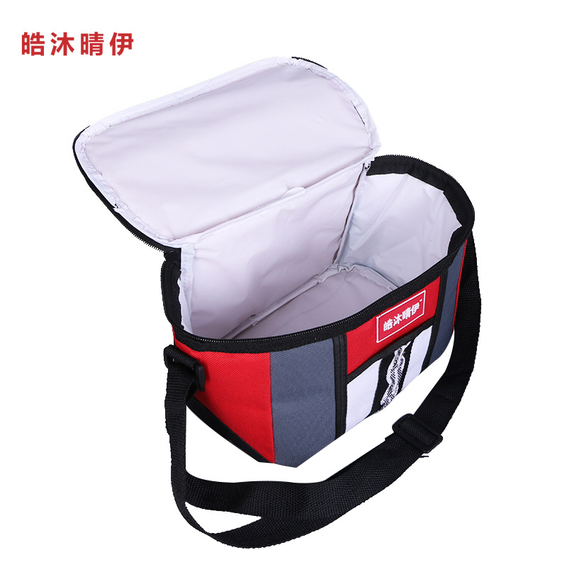 2023 New style insulated bags, Oxford fabric waterproof lunch boxes, multi-functional bento boxes, outdoor camping bags, takeout ice packs, insulated bags, meal packs, ice packs, insulated bags, camping boxes, catering insulated boxes Specification image