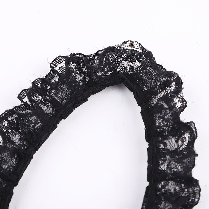 Japanese And Korean Style Handmade Water Soluble Lace Sexy Hollow Cat Ears Hair Band Hair Accessories Factory Direct Sales Application Scenario
