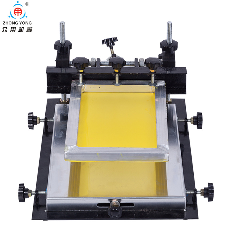 Multi-Use Brand Small Manual Screen Printing Table Smt Manual Printing Table Solder Paste Screen Printing Machine Screen Printing Machine Item Picture