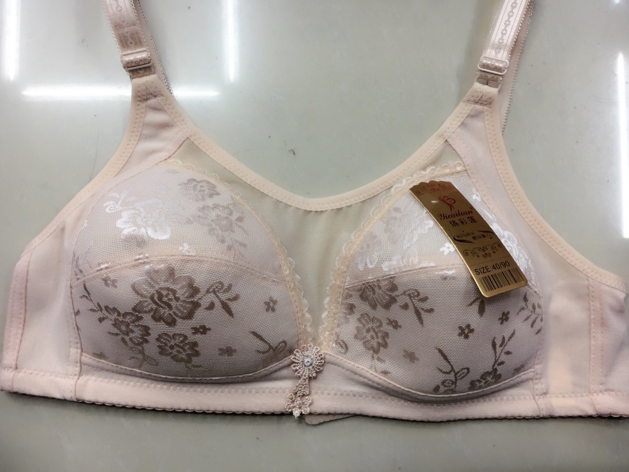 Icailin 3318# ultra-thin bra without rings or sponges Specification image